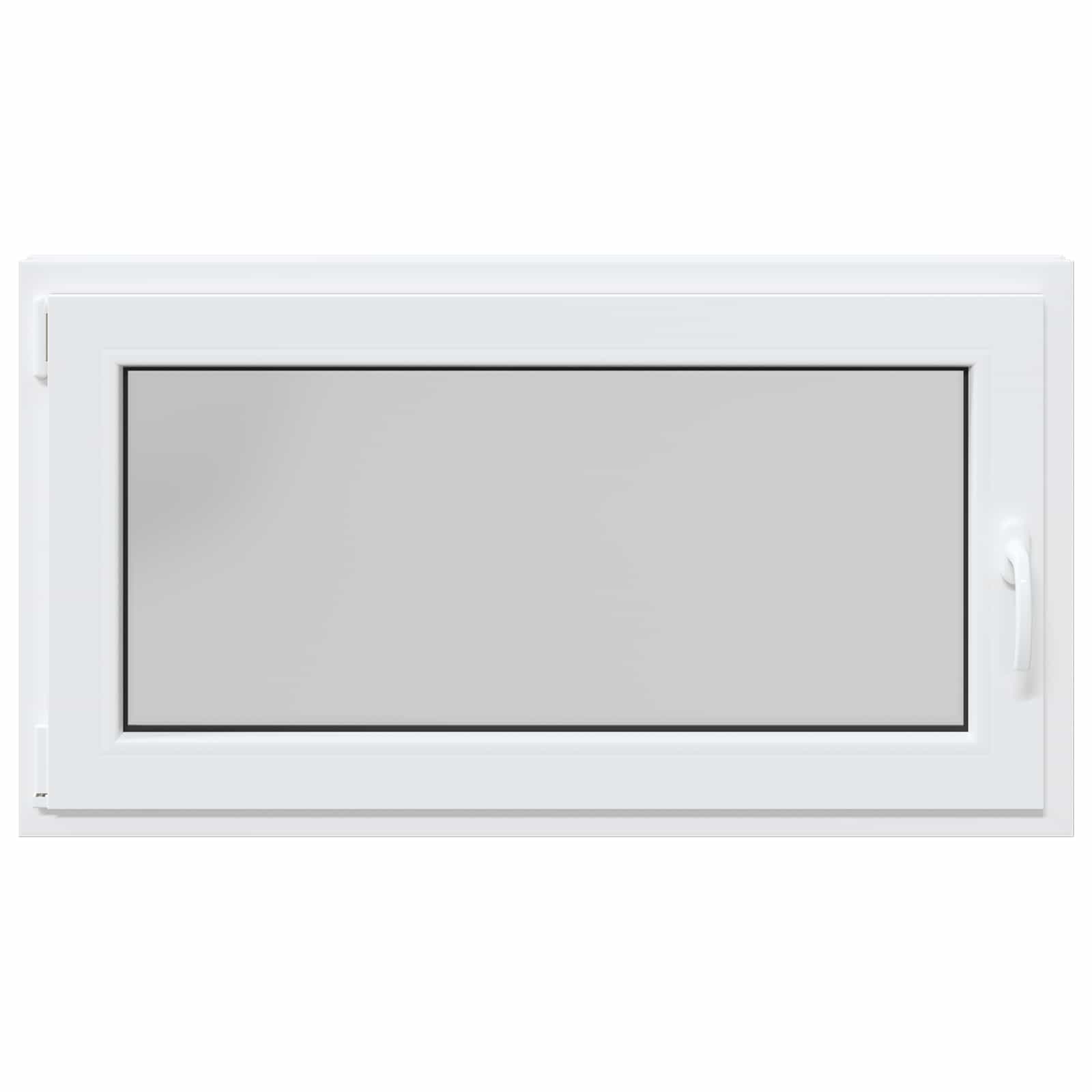 Prozor za podrum RISOR 110 x 70 cm PVC i staklo Bijela