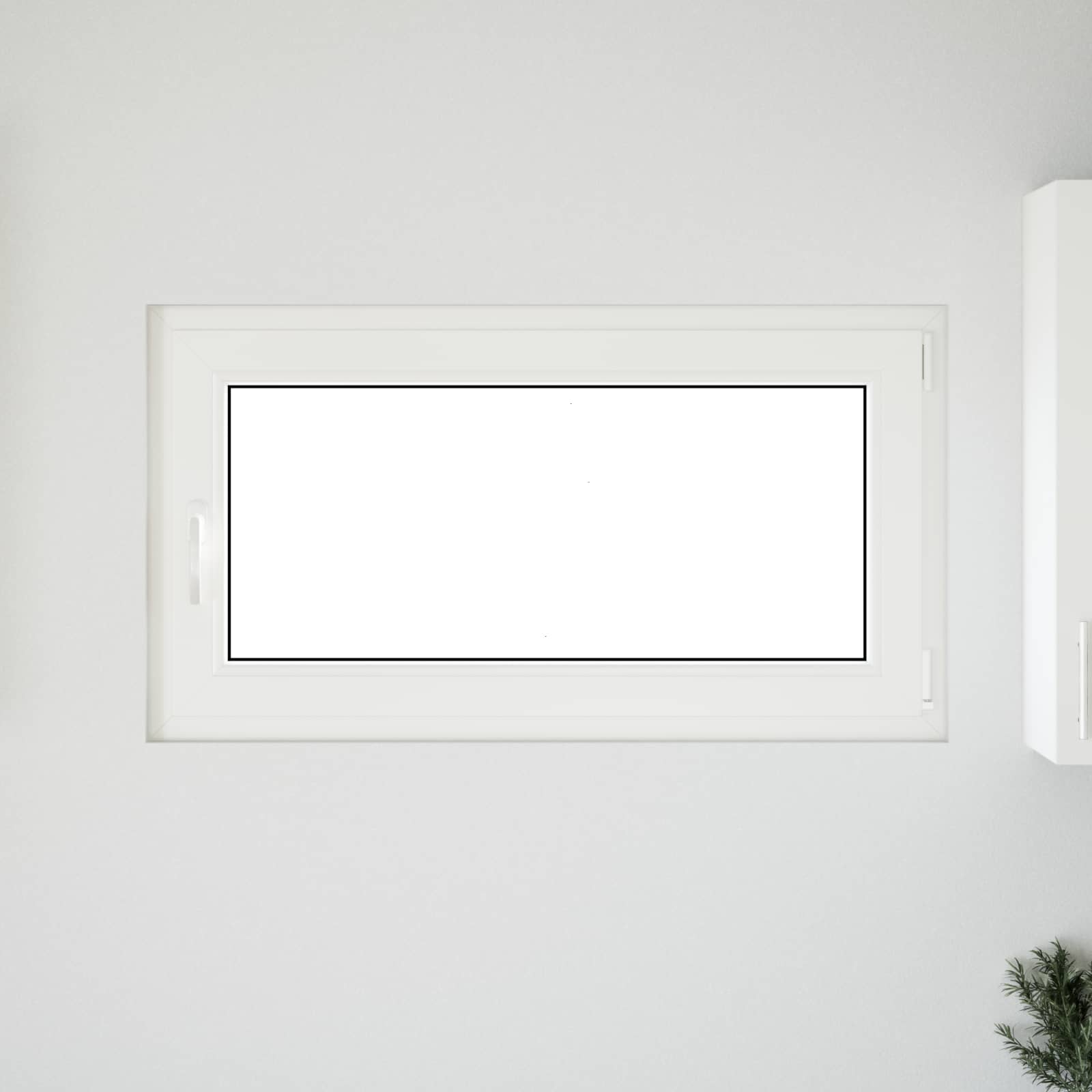 Prozor za podrum RISOR 110 x 60 cm PVC i staklo Antracit