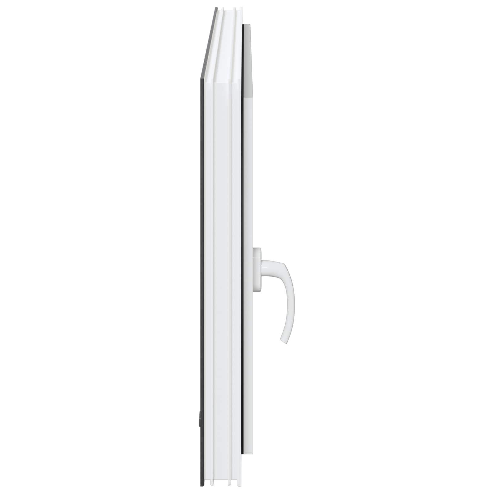 Prozor za podrum RISOR 110 x 70 cm PVC i staklo Antracit