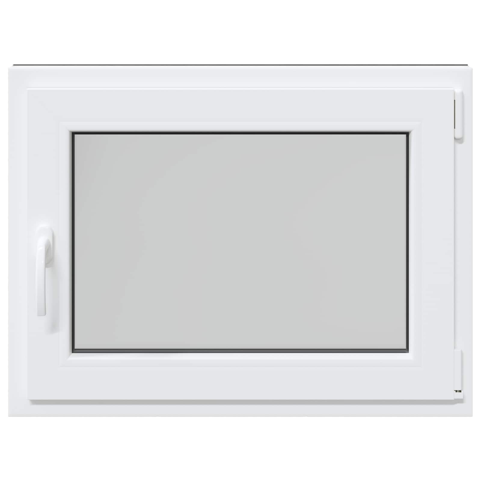 Prozor za podrum RISOR 80 x 50 cm PVC i staklo Antracit