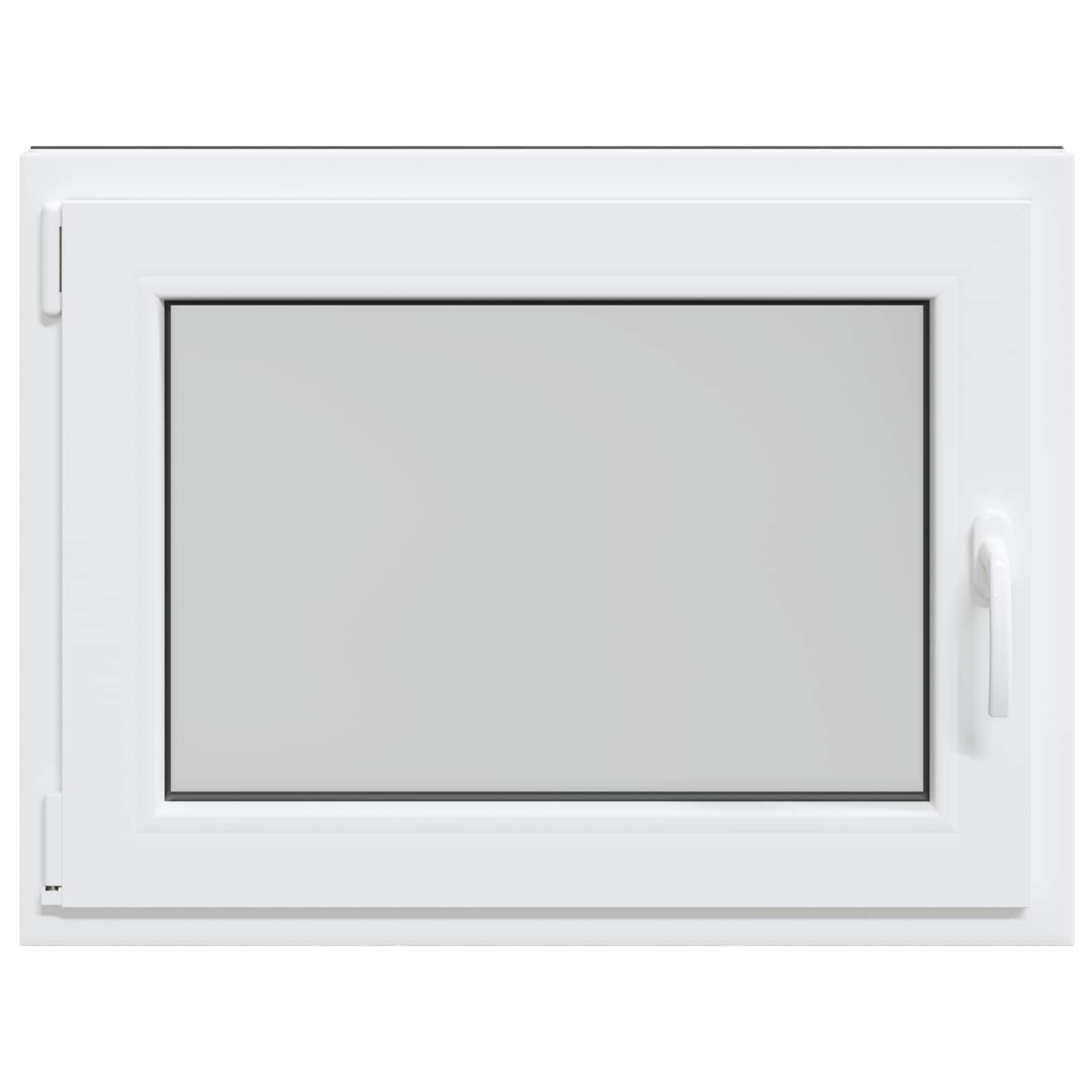 Prozor za podrum RISOR 80 x 70 cm PVC i staklo Antracit