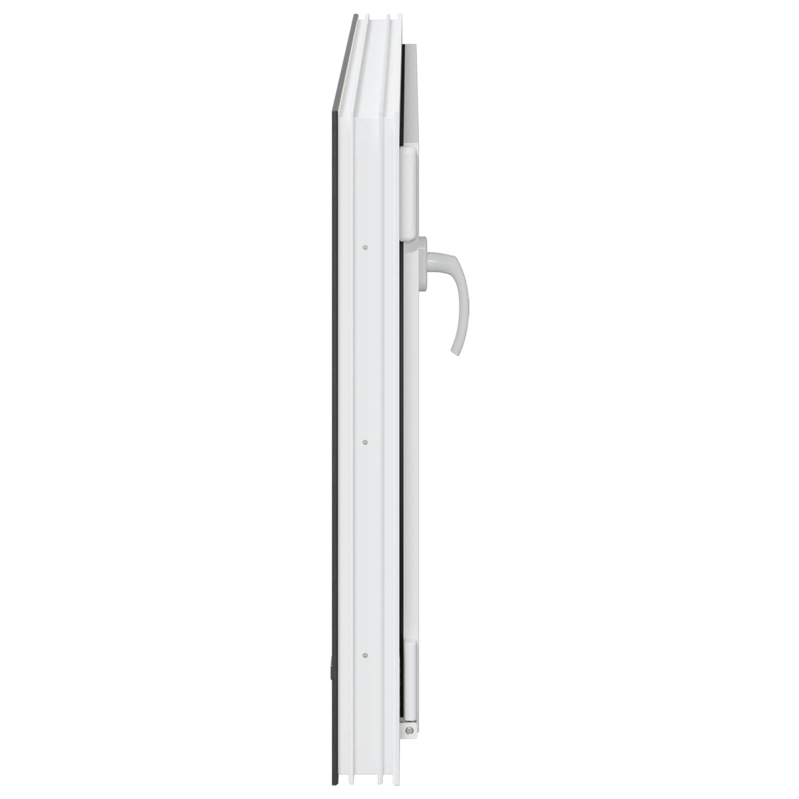 Prozor za podrum RISOR 90 x 50 cm PVC i staklo Antracit