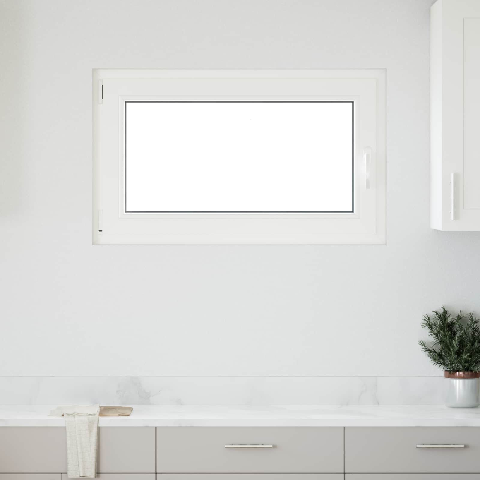 Prozor za podrum RISOR 100 x 60 cm PVC i staklo Antracit