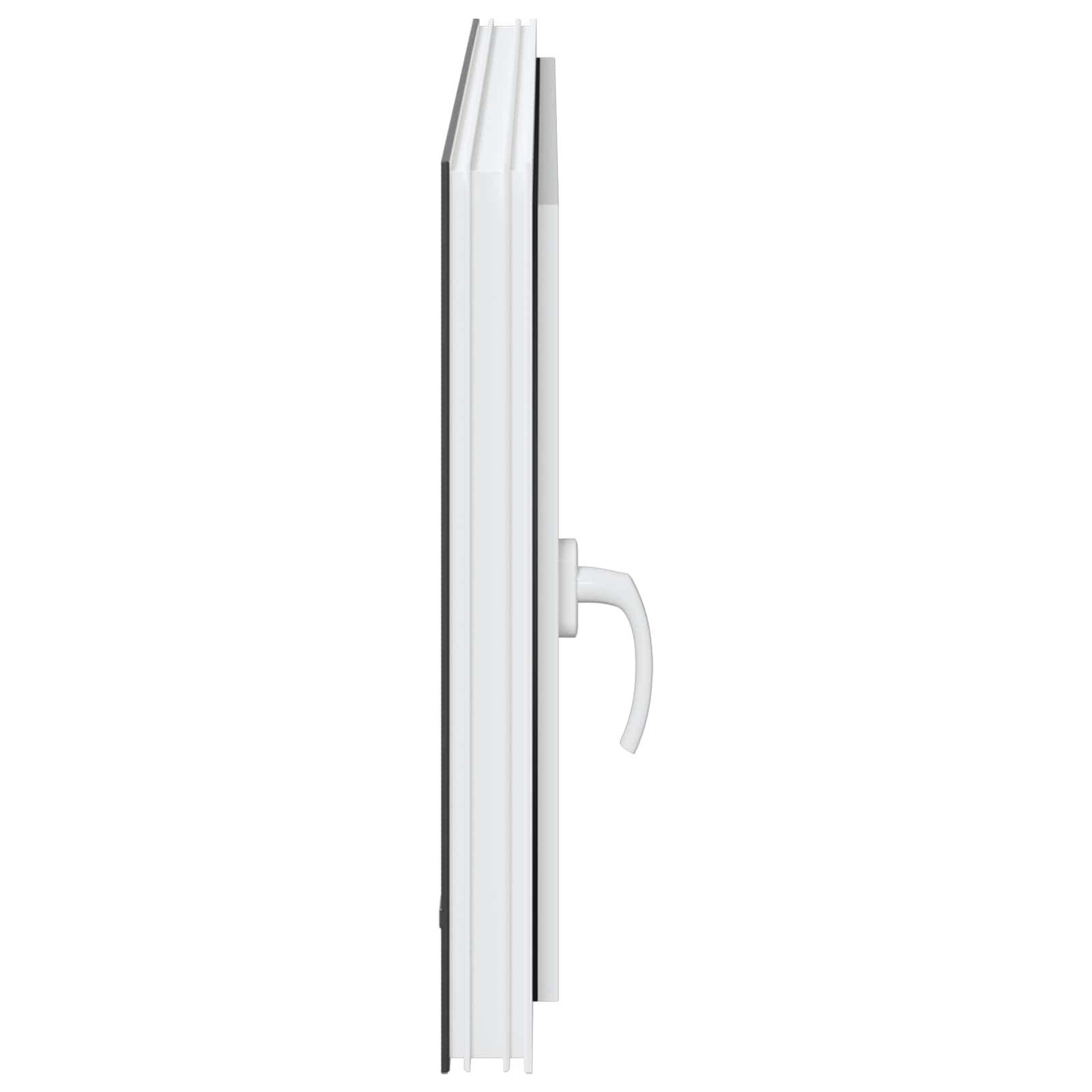 Prozor za podrum RISOR 100 x 70 cm PVC i staklo Antracit