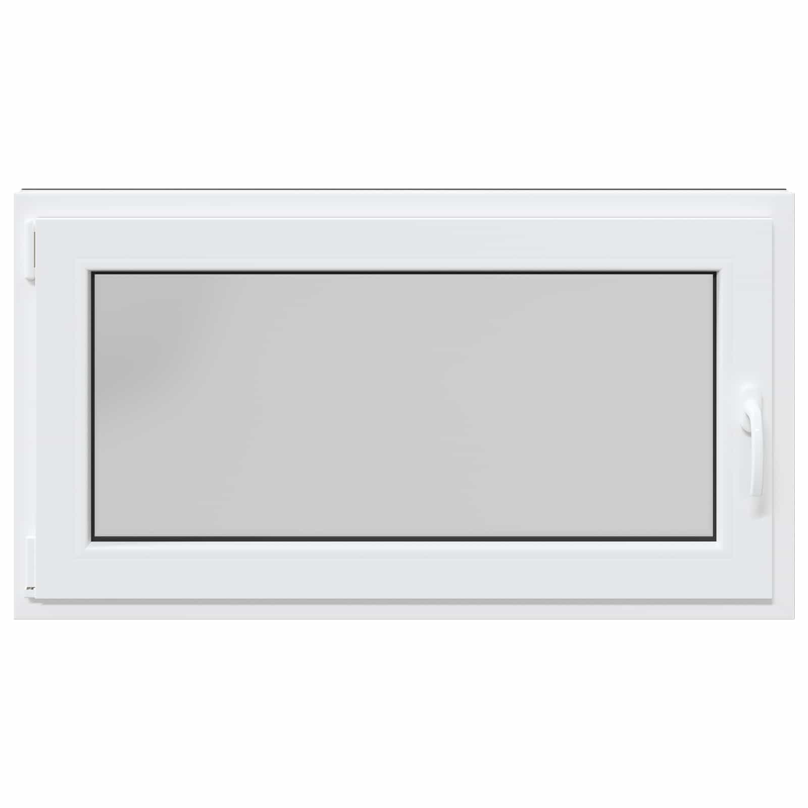 Prozor za podrum RISOR 120 x 60 cm PVC i staklo Antracit
