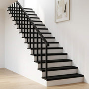 Step treads 16 kom. 80 x 30 x 2 cm Crna Čvrsto drvo bukve