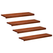 Step treads 4 kom. 90 x 25 x 2 cm Smeđa Čvrsto drvo bukve