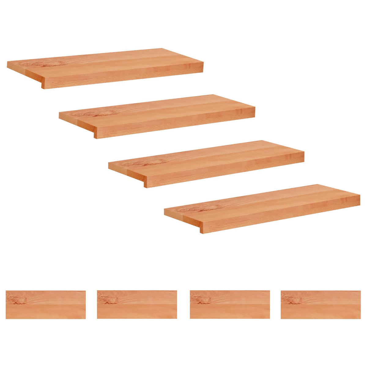 Step treads Čvrsto drvo bukve