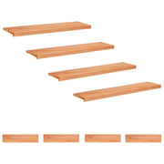 Step treads 8 kom. 120 x 25 x 2 cm Lak Čvrsto drvo bukve