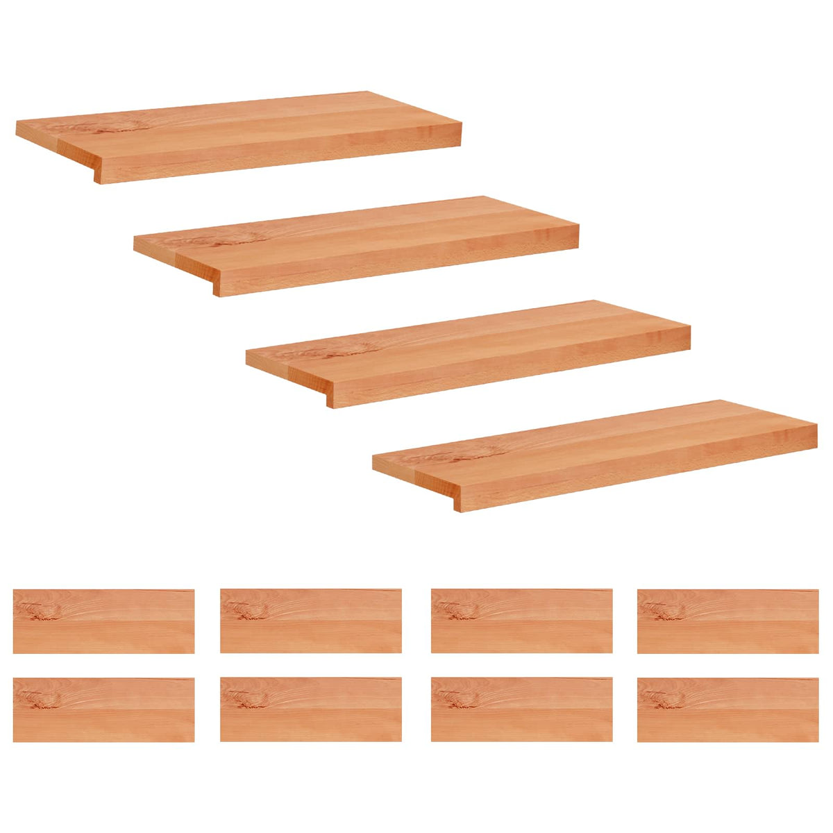 Step treads Čvrsto drvo bukve