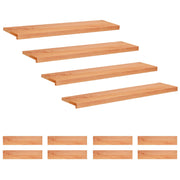 Step treads 12 kom. 120 x 25 x 2 cm Lak Čvrsto drvo bukve
