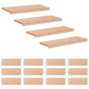 Step treads 16 kom. 80 x 30 x 2 cm Prirodna Čvrsto drvo bukve