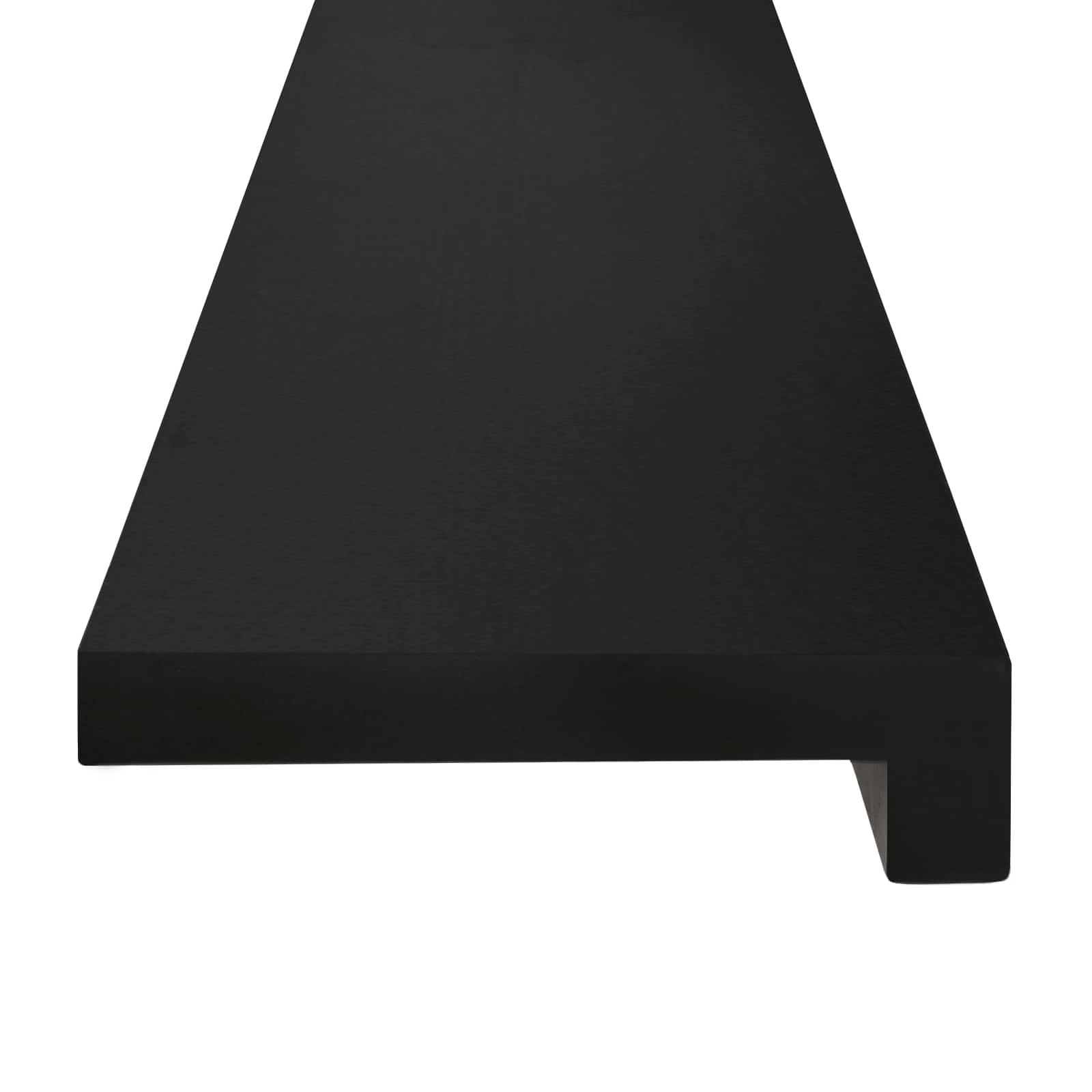 Step treads 16 kom. 80 x 30 x 2 cm Crna Čvrsto drvo bukve