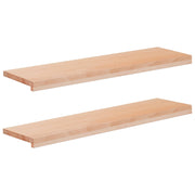 Prozorske klupice 2 kom. Prirodna 90 x 30 x 2 cm