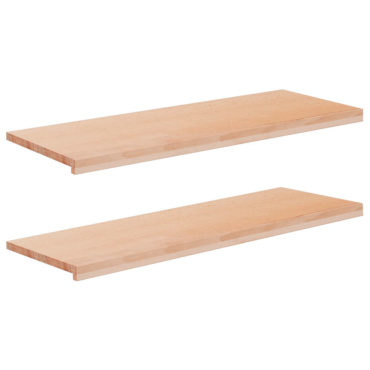 Prozorske klupice 2 kom. Prirodna 110 x 40 x 2 cm
