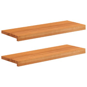 Prozorske klupice 2 kom. Svijetlosmeđa 80x 25 x 2 cm