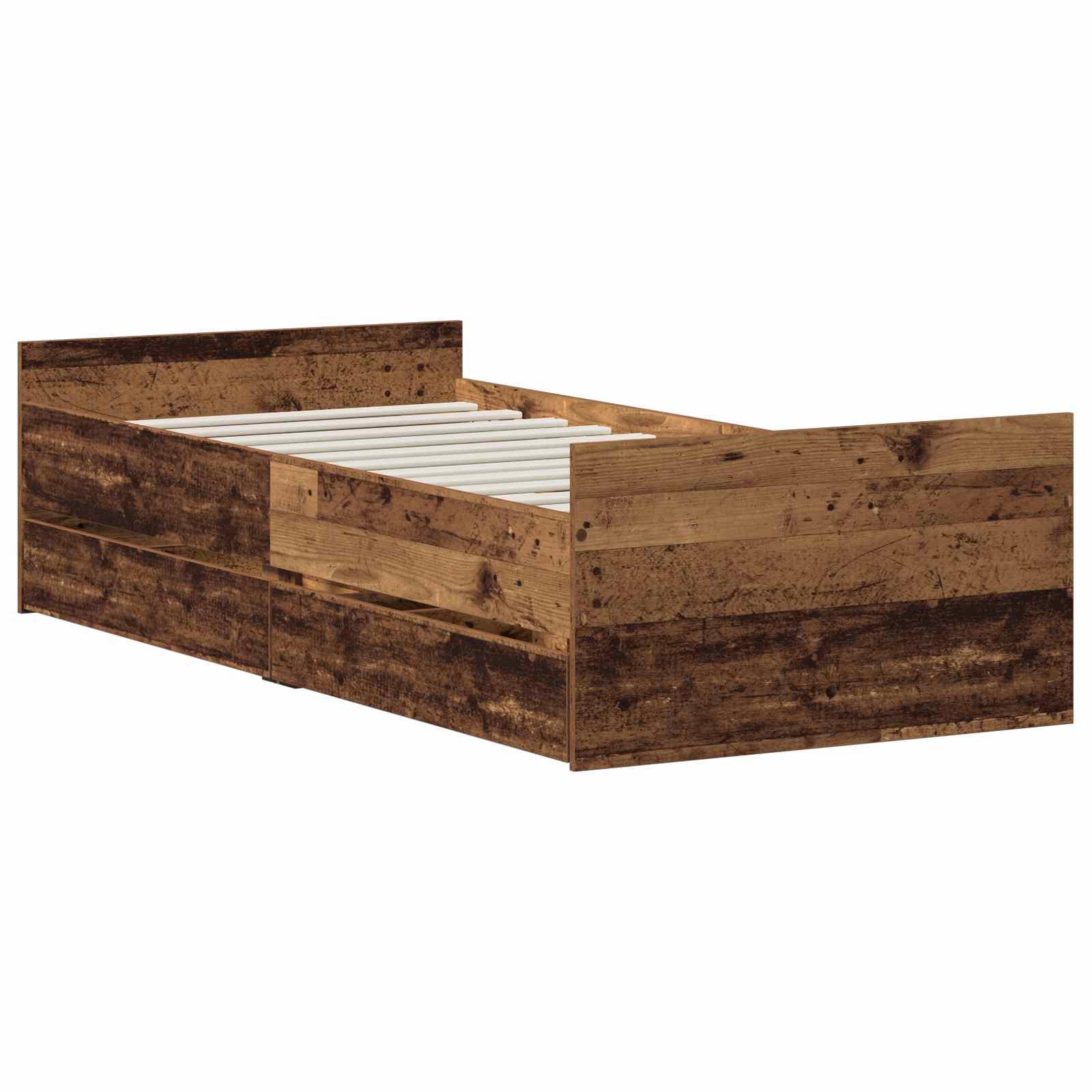 Krevetna konstrukcija Staro drvo 100 x 200 cm Konstruirano drvo