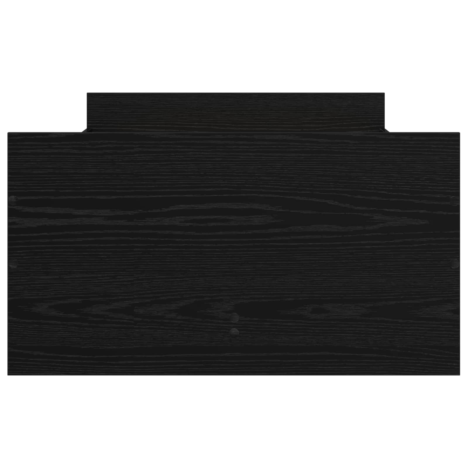 Krevetna konstrukcija Crni hrast 100 x 200 cm Konstruirano drvo