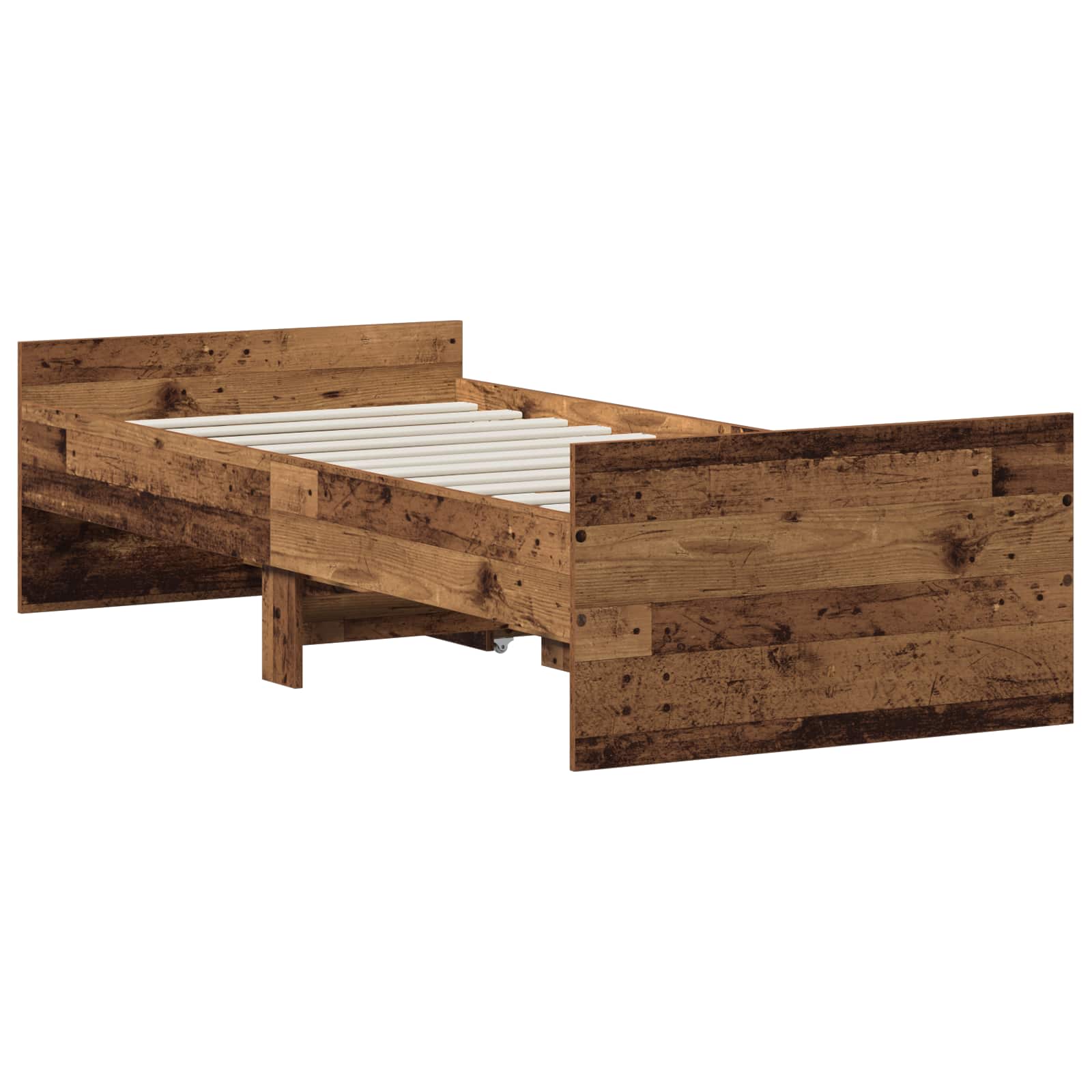 Krevetna konstrukcija Staro drvo 90 x 200 cm Konstruirano drvo