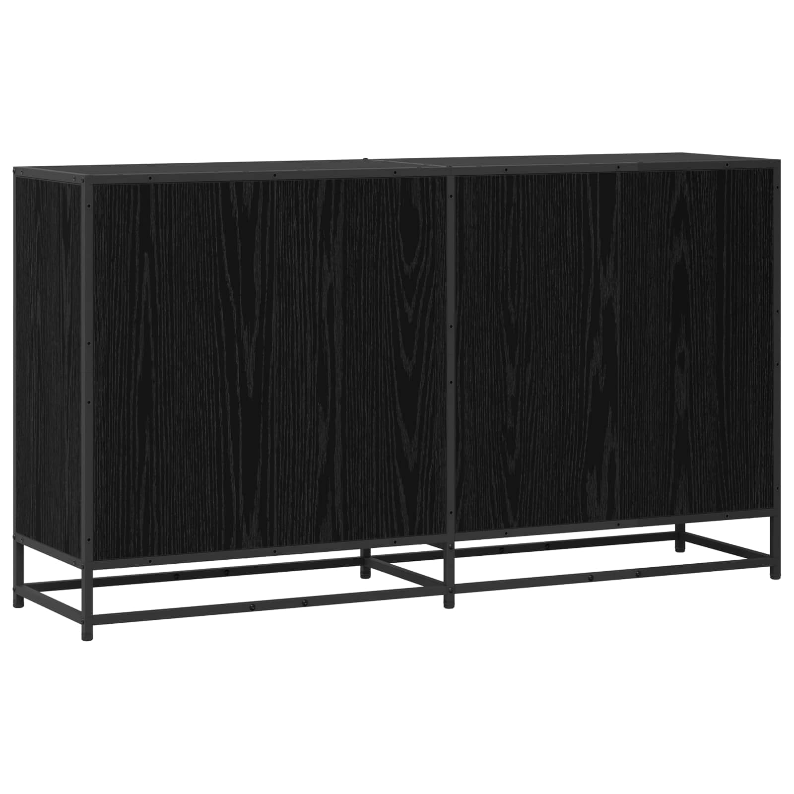 Kreveta Crni hrast 134 x 35 x 76 cm Konstruirano drvo