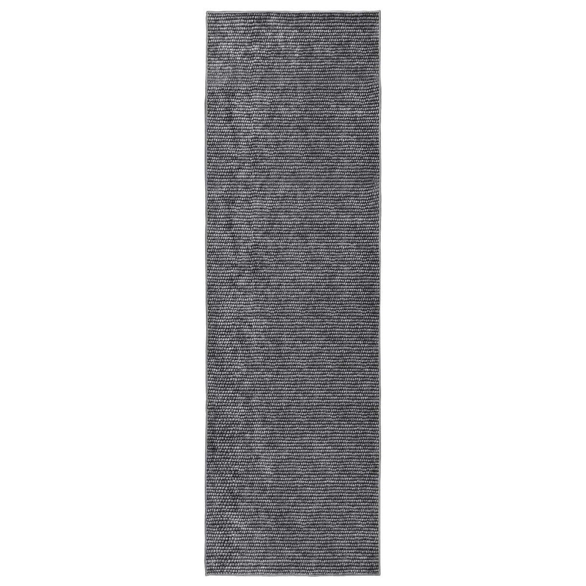 Tepih Antracit 50 x 400 cm 100% poliester 3 mm Mogu se prati