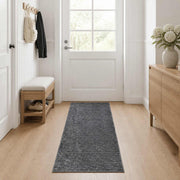 Tepih Antracit 50 x 150 cm 100% poliester 3 mm Mogu se prati