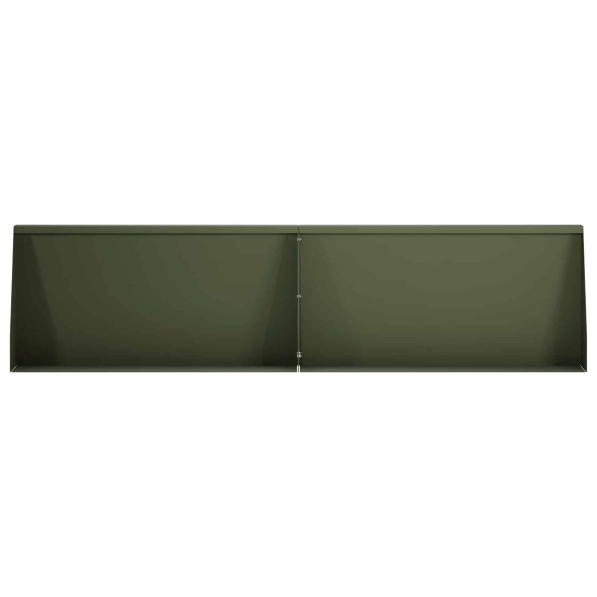 Zid za zadržavanje 4 kom. 80 x 12 x 30 cm Čelik