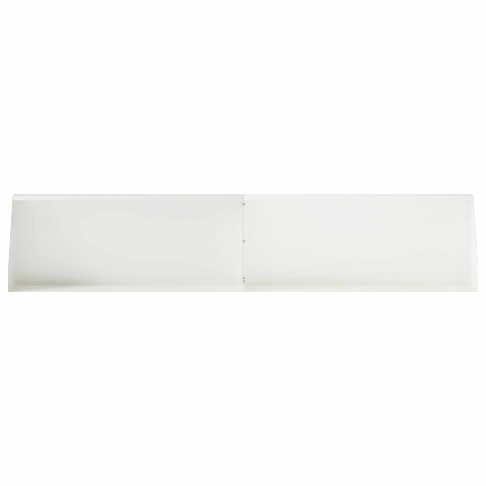 Zid za zadržavanje 6 kom. 100 x 12 x 30 cm Čelik Bijela