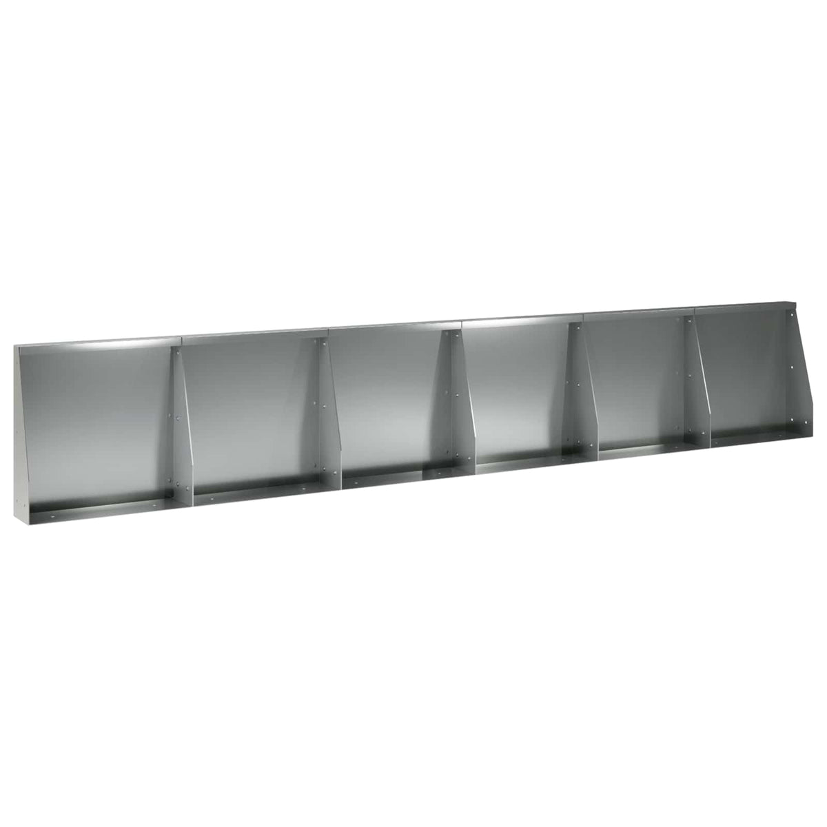 Zid za zadržavanje 6 kom. 40 x 12 x 40 cm Pocinčani čelik