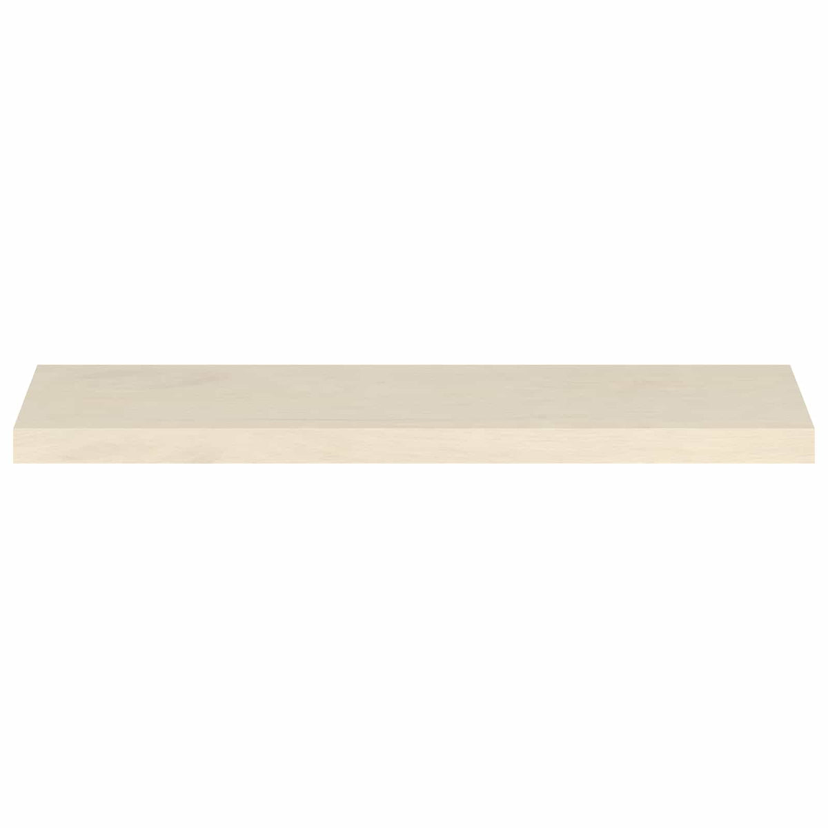 Stepenica 2 kom. 90 x 25 x 2 cm Bijela Čvrsto Hrastovo Drvo