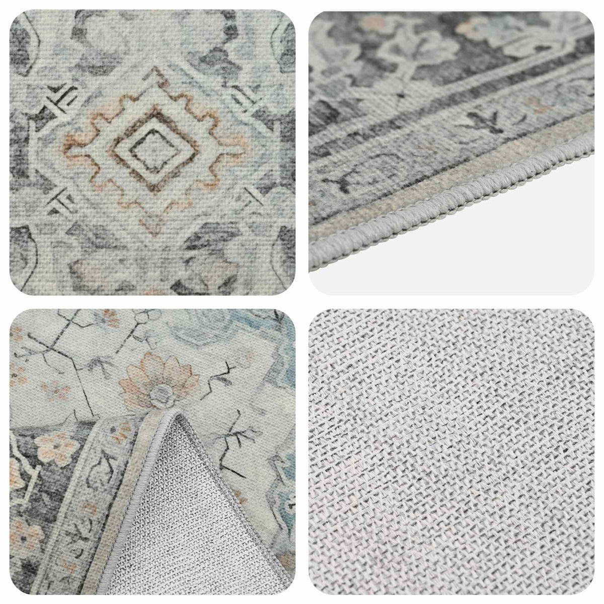 Tepih ORIZ Krem 120 x 170 cm 100% poliester
