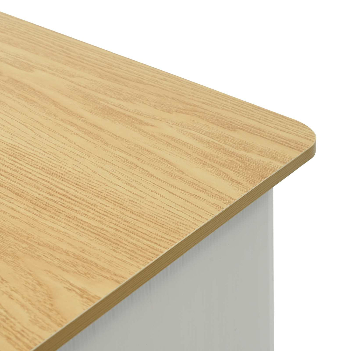 Sajamski pult Svijetlo smeđa i bijela 80 x 40 x 93 cm