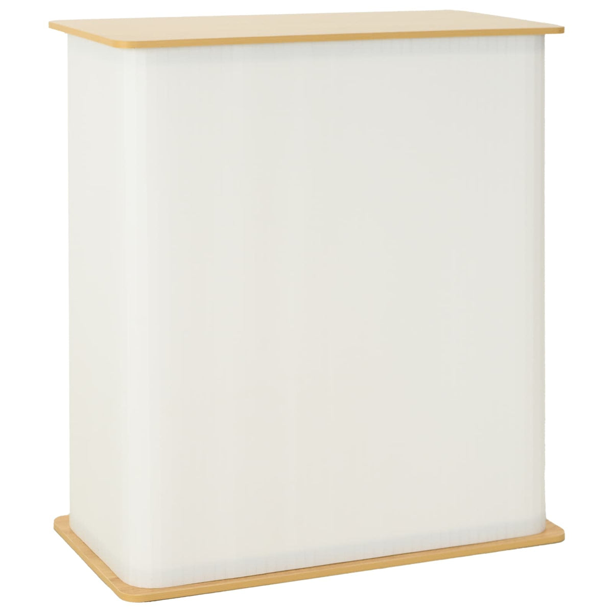 Sajamski pult Svijetlo smeđa i bijela 80 x 40 x 93 cm