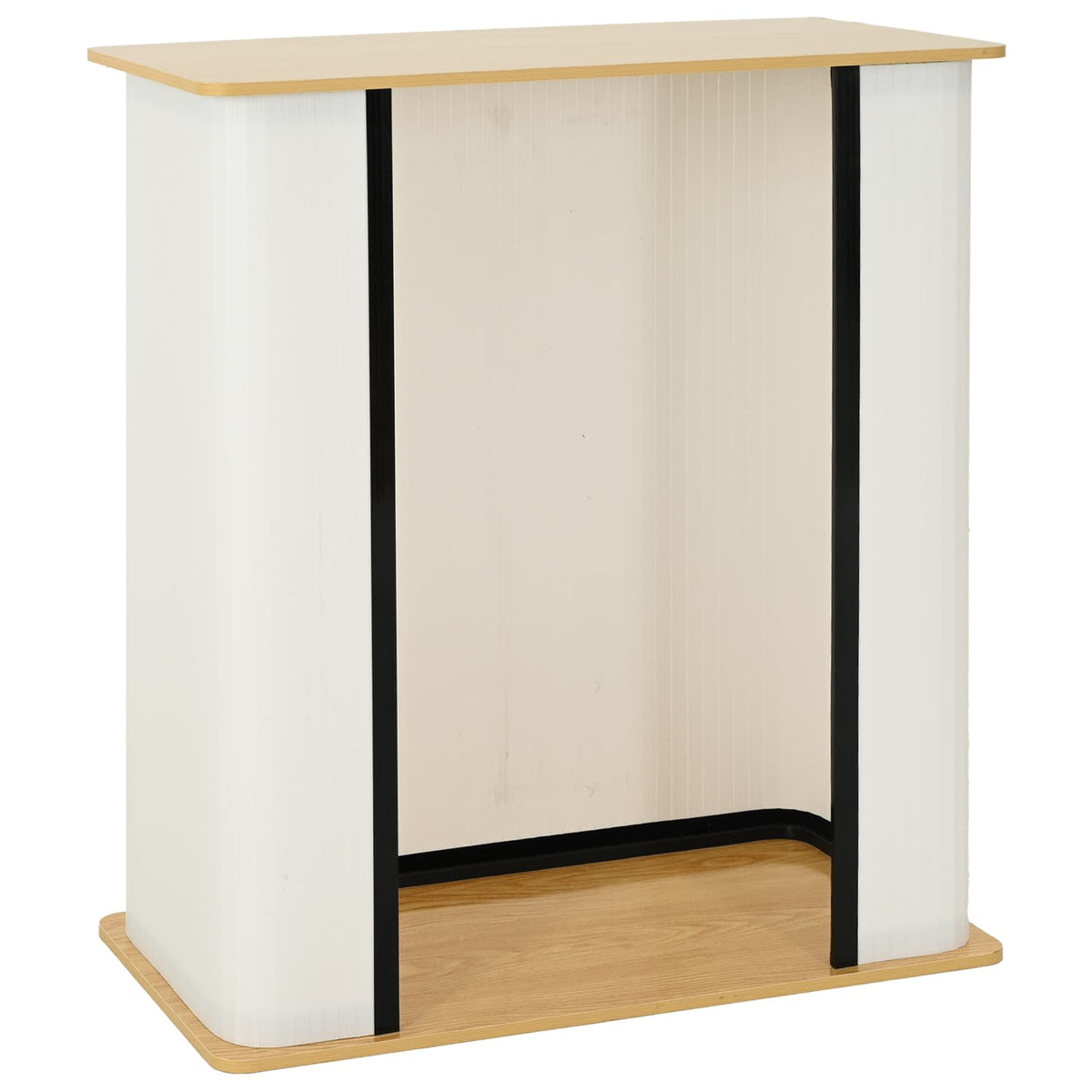 Sajamski pult Svijetlo smeđa i bijela 80 x 40 x 93 cm