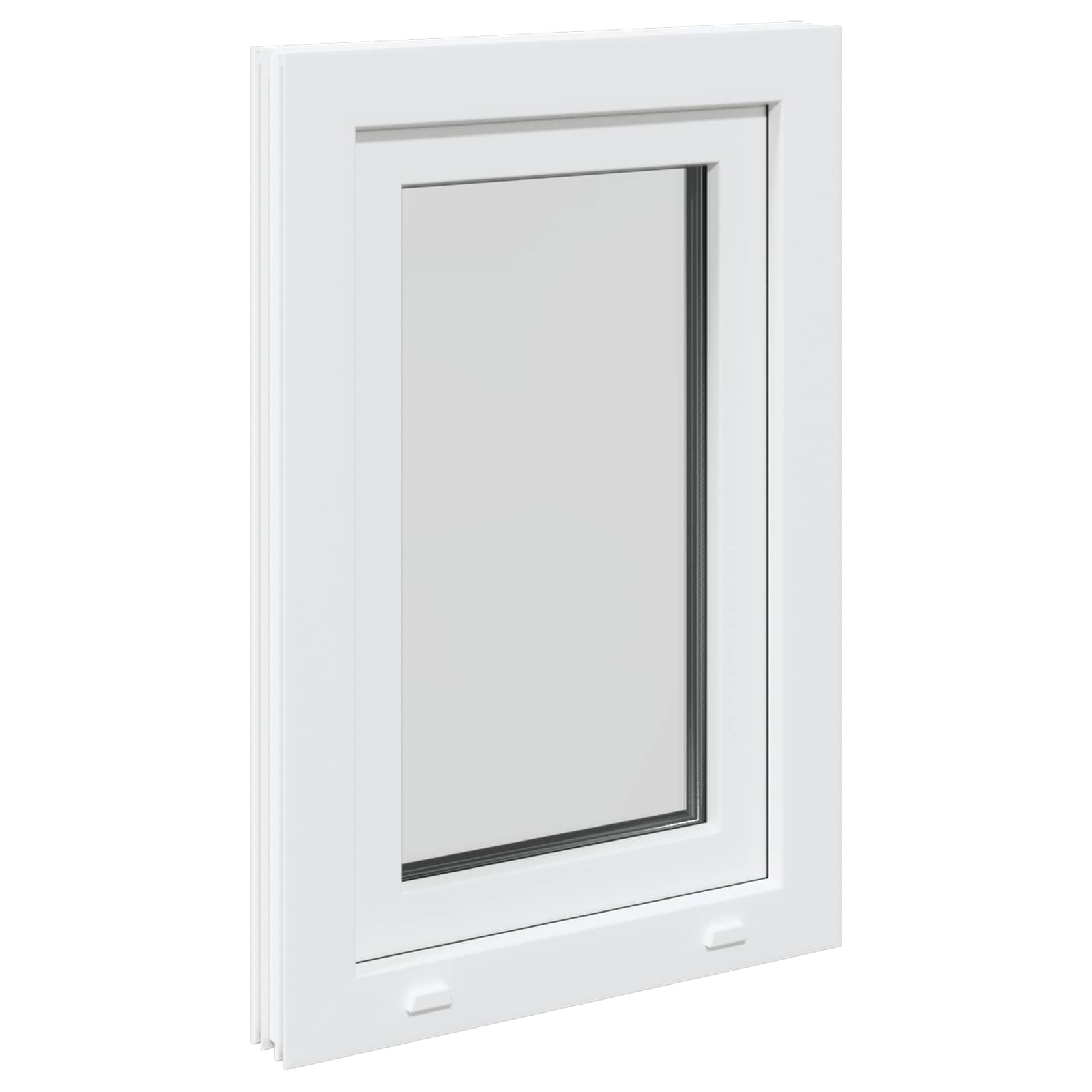Unutarnja boja prozora u podrumu bijela RISOR 40 x 80 cm