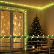Božićno LED svjetlosno crijevo 2400 LED lampica Zelena 100 m