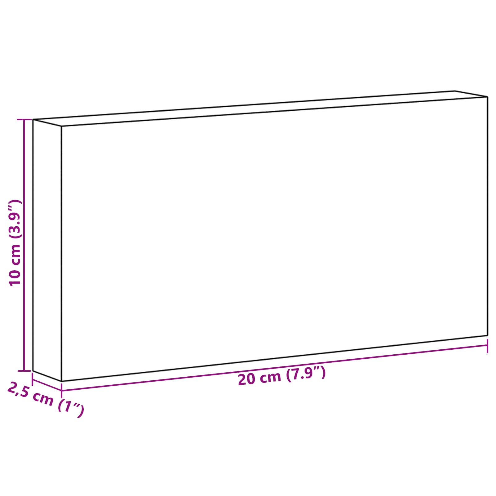 Kamenčići soli 10 pcs Ružičasta 20 x 2,5 x 10 cm Soli od kamena