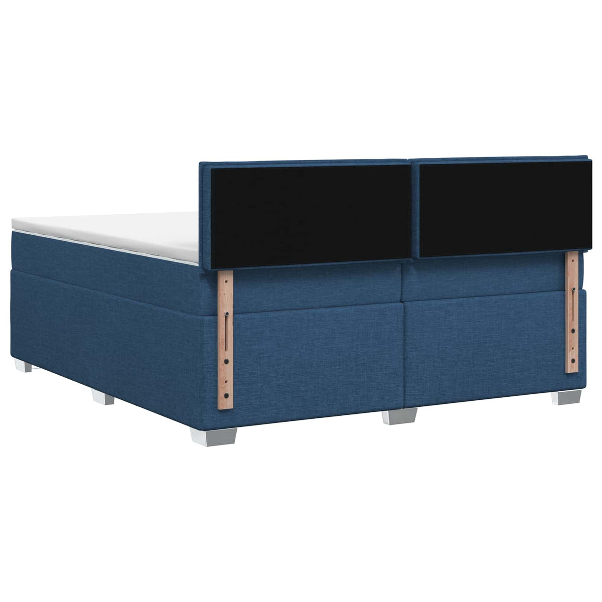 Boxspring krevet s madracem Plava 200 x 200 cm Tkanina