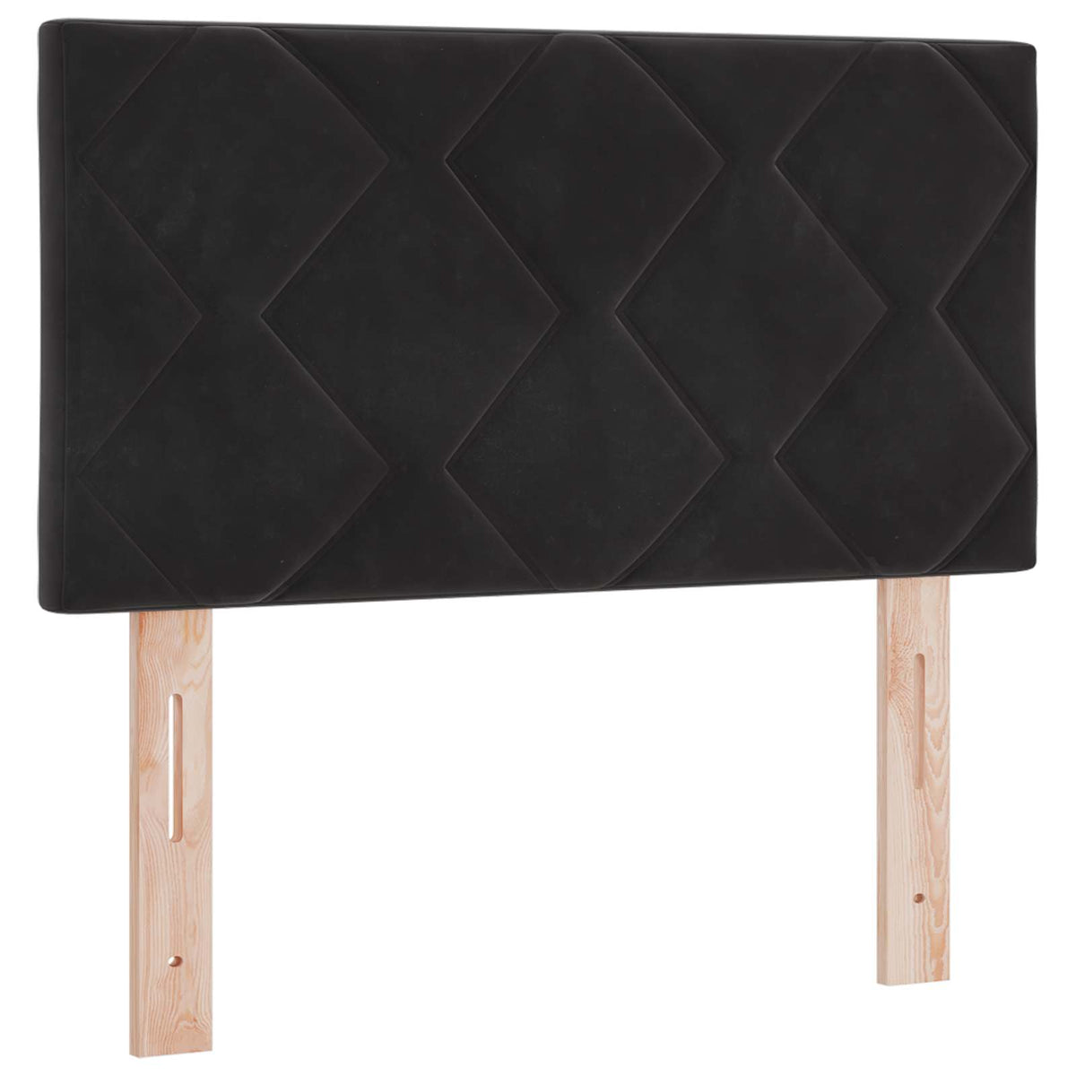 Boxspring krevet s madracem Crna 80 x 200 cm Baršun