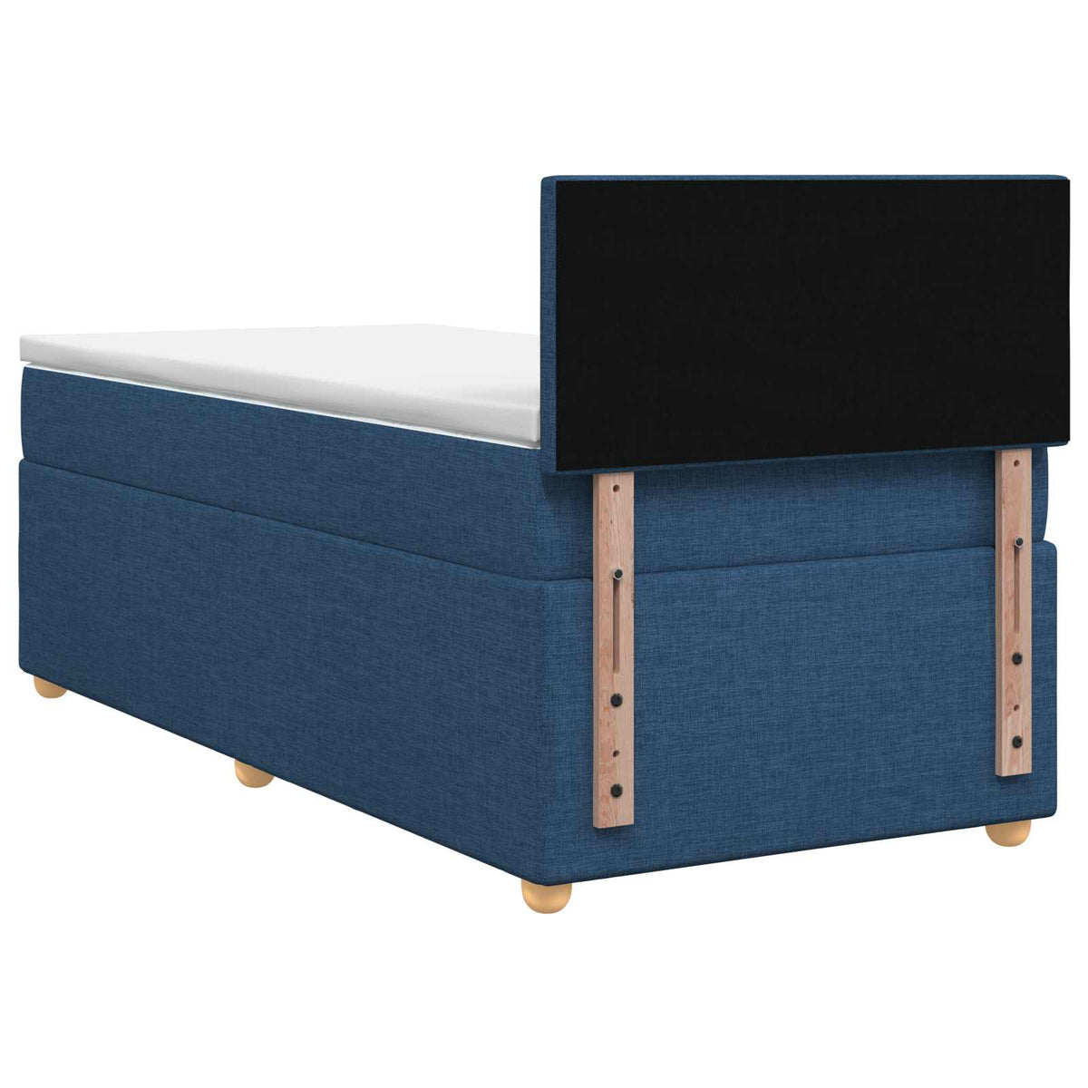 Boxspring krevet s madracem Plava 90 x 200 cm Tkanina