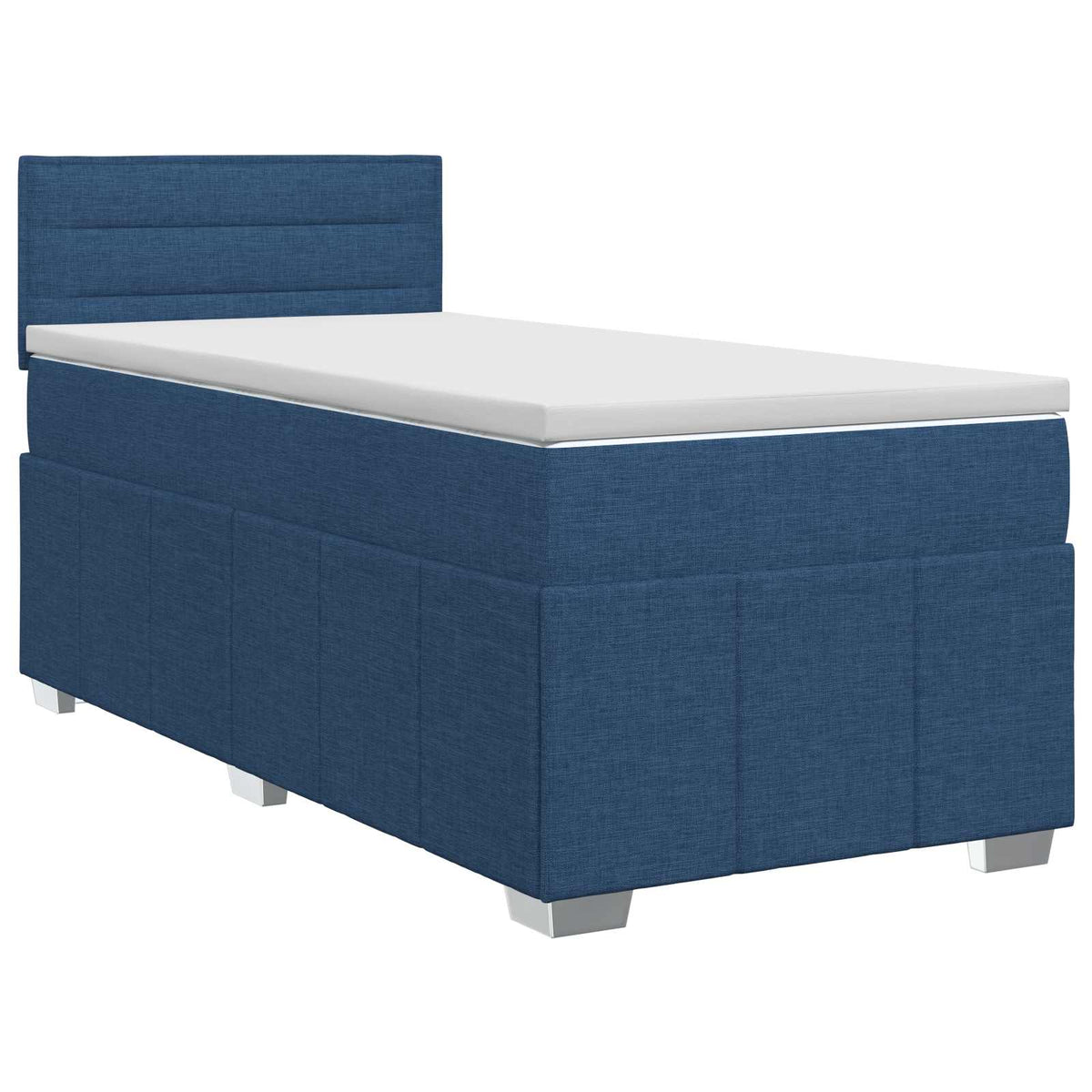 Boxspring krevet s madracem Plava 90 x 200 cm Tkanina