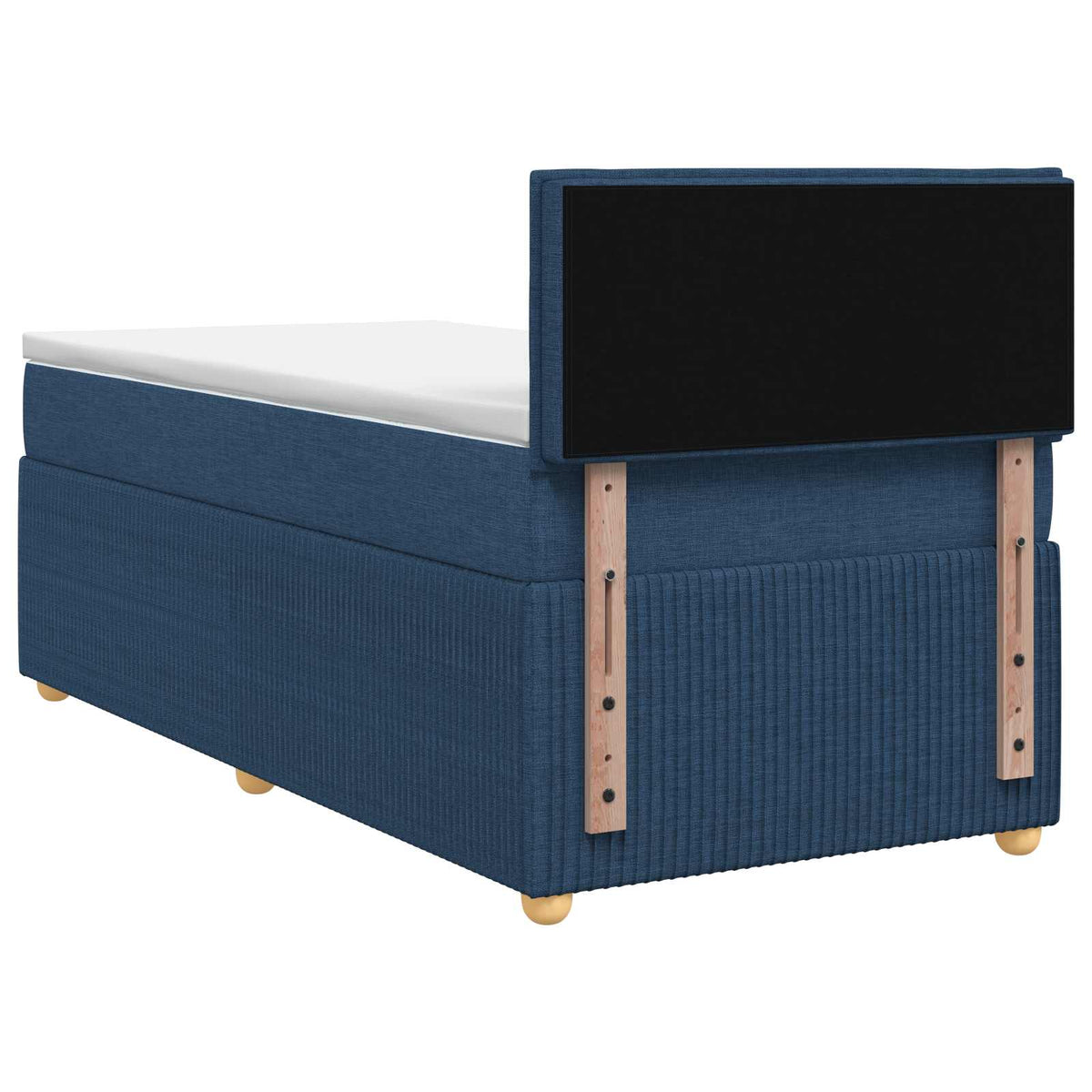 Boxspring krevet s madracem Plava 90 x 200 cm Tkanina