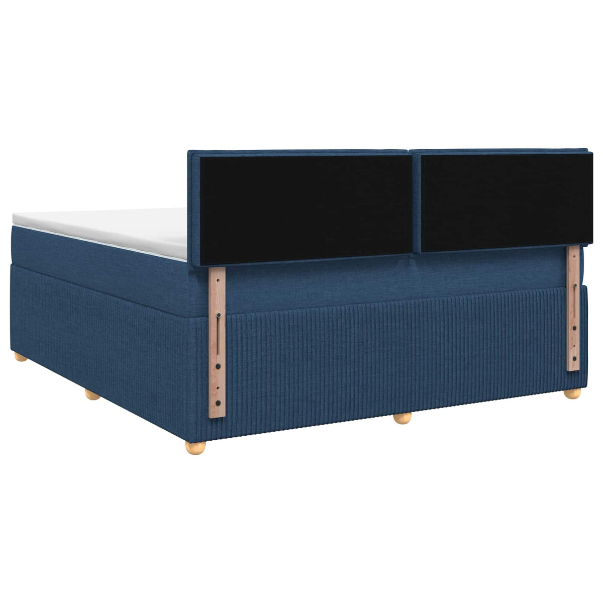 Boxspring krevet s madracem Plava 180 x 200 cm Tkanina