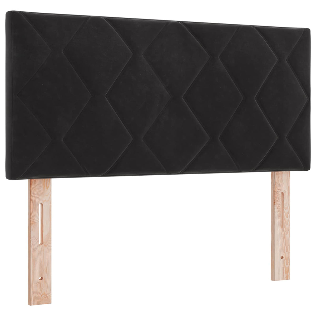 Boxspring krevet s madracem Crna 120 x 200 cm Baršun