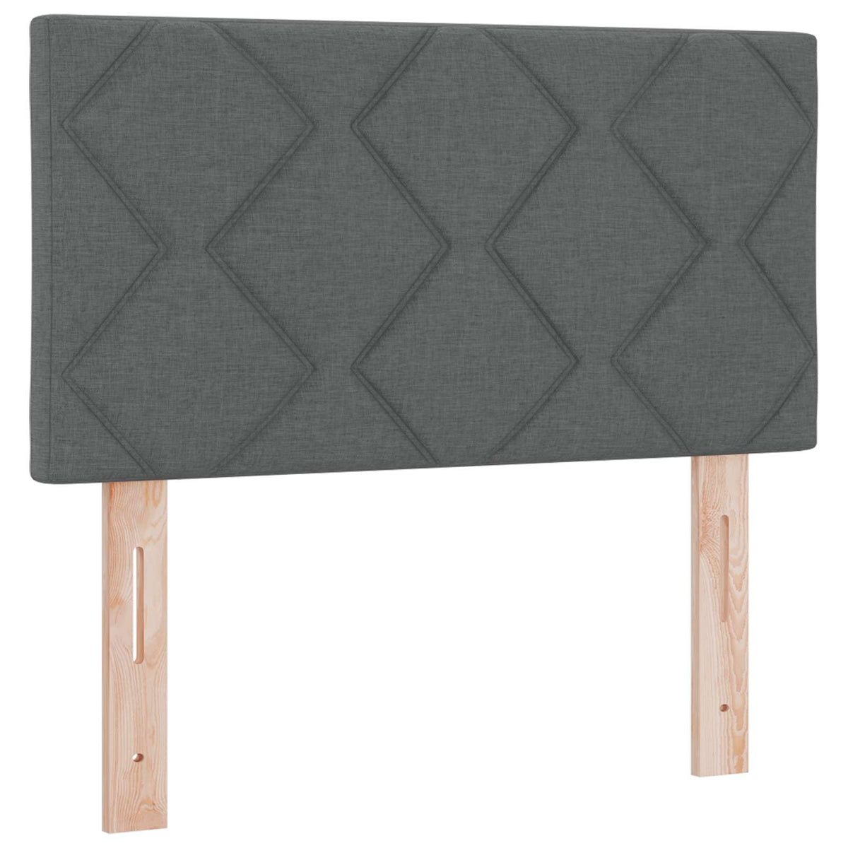 Krevet s box springom, madracem i LED-om Tamnosiva 80 x 200 cm