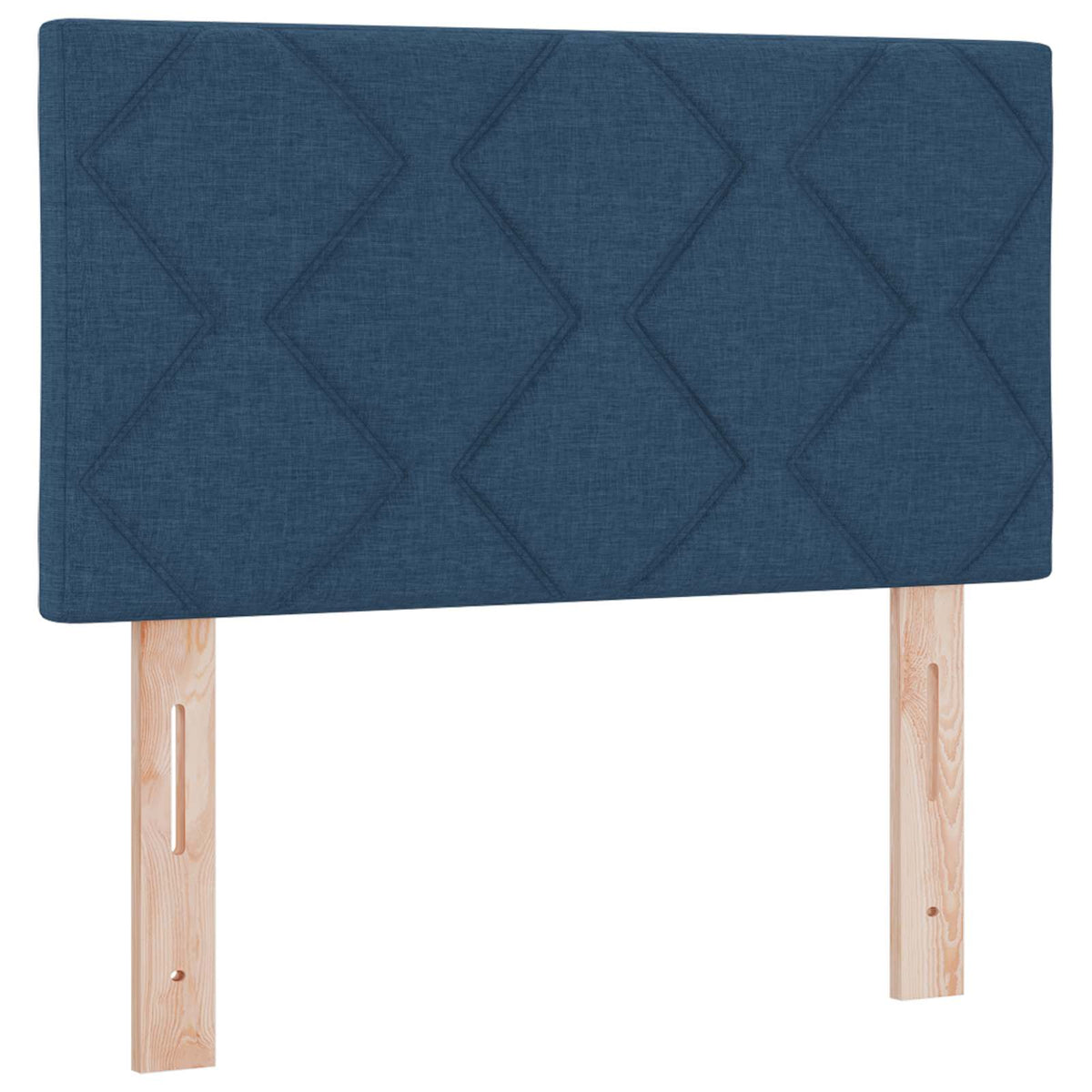 Krevet s box springom, madracem i LED-om Plava 90 x 200 cm