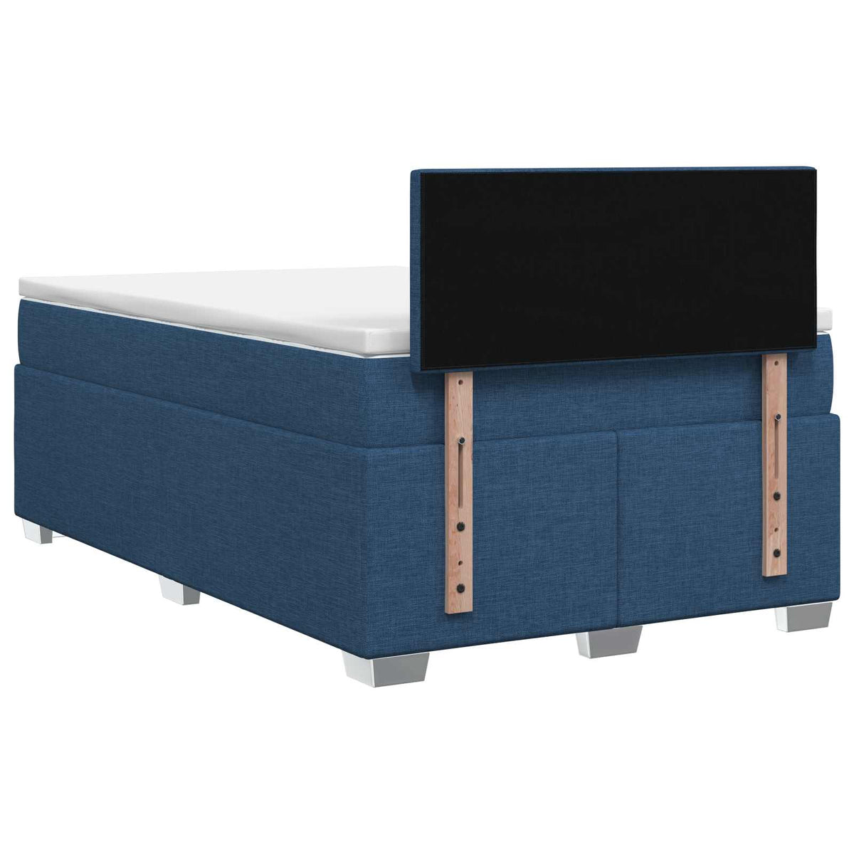 Krevet s box springom, madracem i LED-om Plava 120 x 190 cm