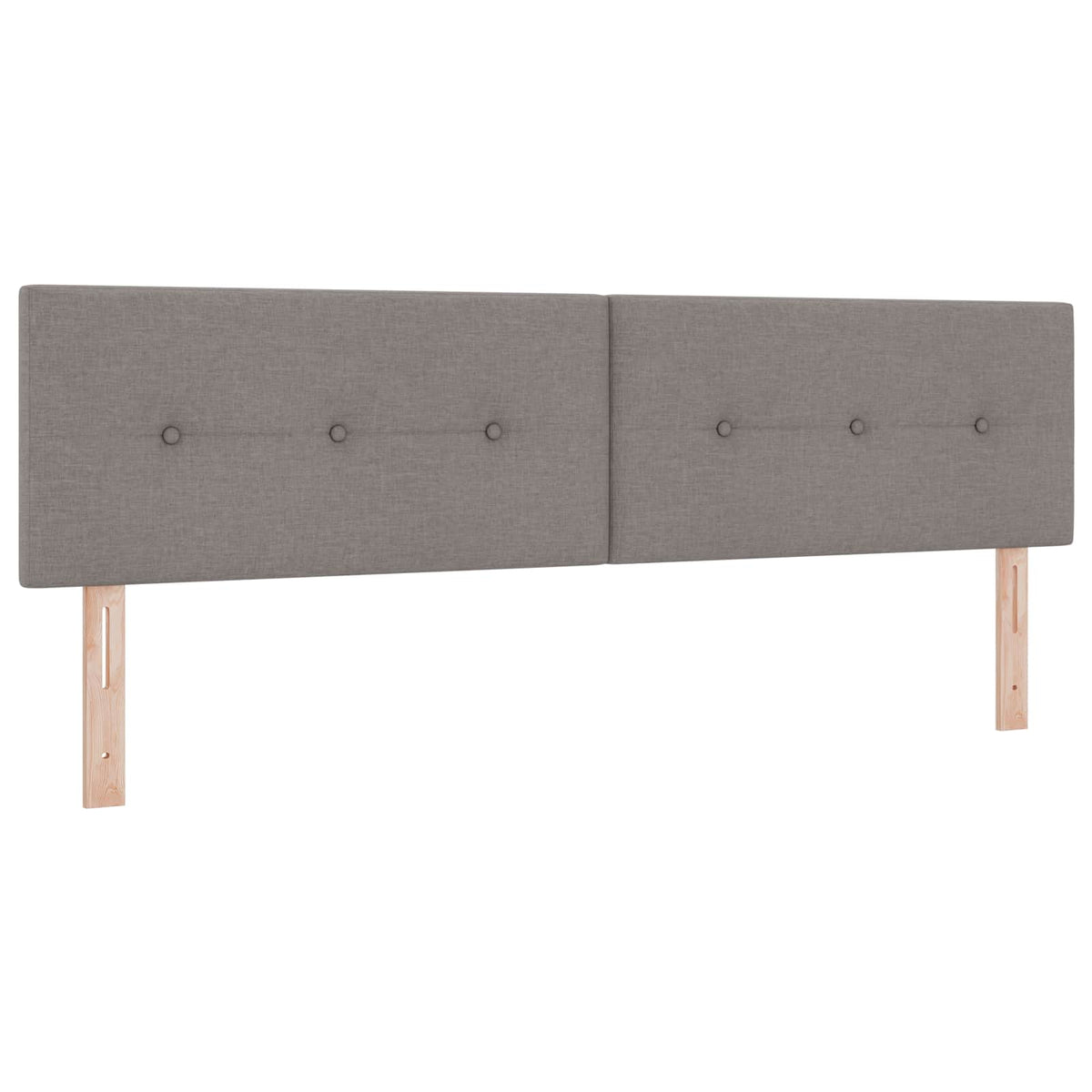 Krevet s box springom, madracem i LED-om Sivosmeđa 180 x 200 cm