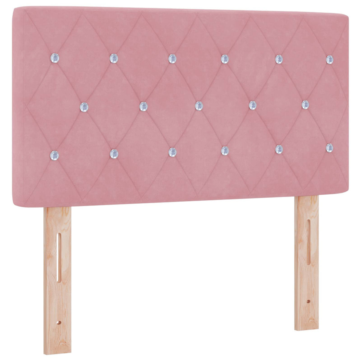 Krevet s box springom, madracem i LED-om Ružičasta 80 x 200 cm