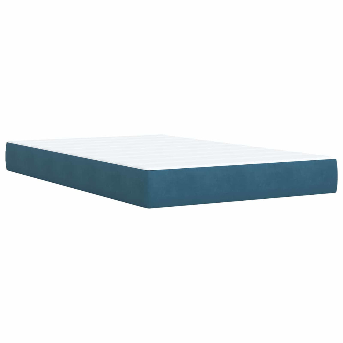 Krevet s box springom, madracem i LED-om Plava 120 x 200 cm